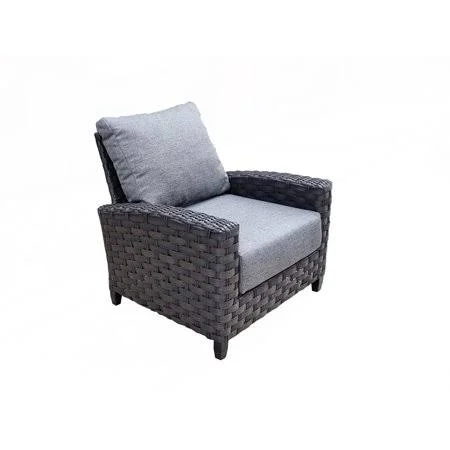 Phazon Outdoor Club Chair with Cushion Red Barrel Studio