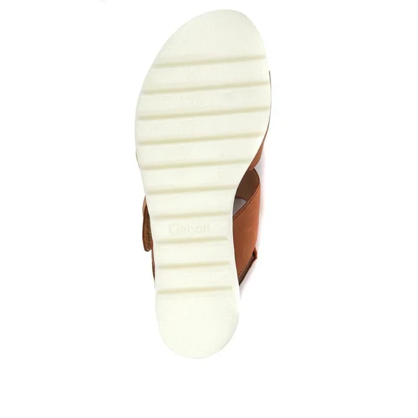 Gabor Women's Yeo Wedge Sandals with Buckle - White, US 09.5