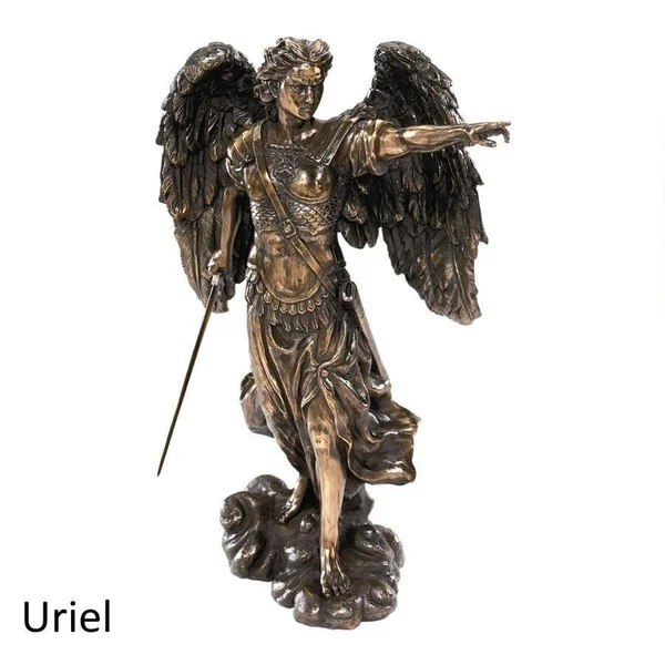 Design Toscano WU968864 Uriel and Raphael-The Archangel Sculptures