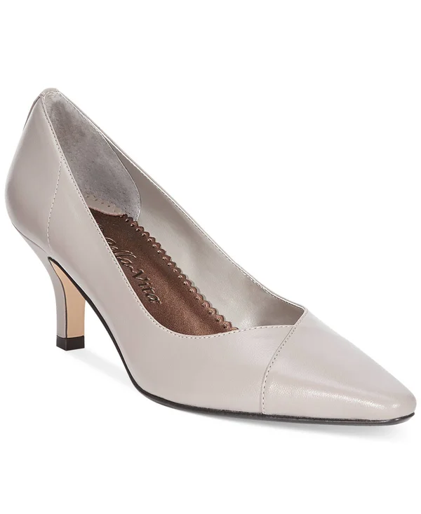 Bella Vita Wow Pumps, Size 8 WW, Taupe