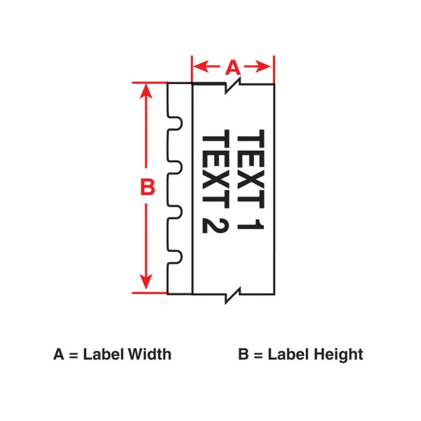 Brady M71C-1500-472 1.50 in x 50 ft