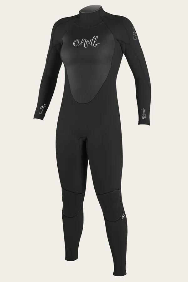 3/2mm Women's O&Neill Epic Full Wetsuit - Size: 12S, Black