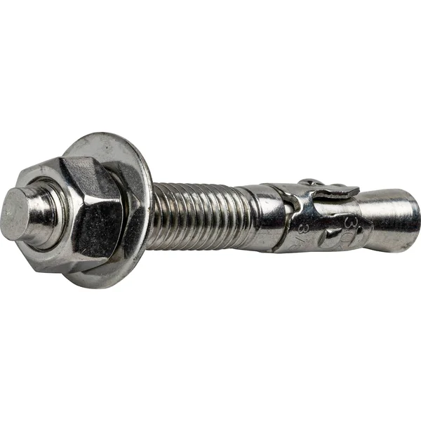 Fastenere 1x22 x 12x22 Wedge Anchors Stainless Steel 304 Qty 5