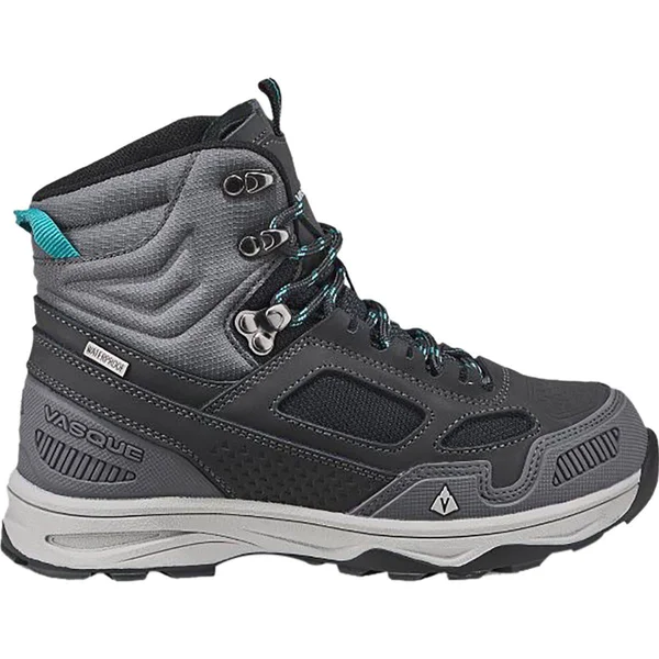 Vasque Breeze at UltraDry Hiking Boot - Kids& Magnet/Baltic, 6.0