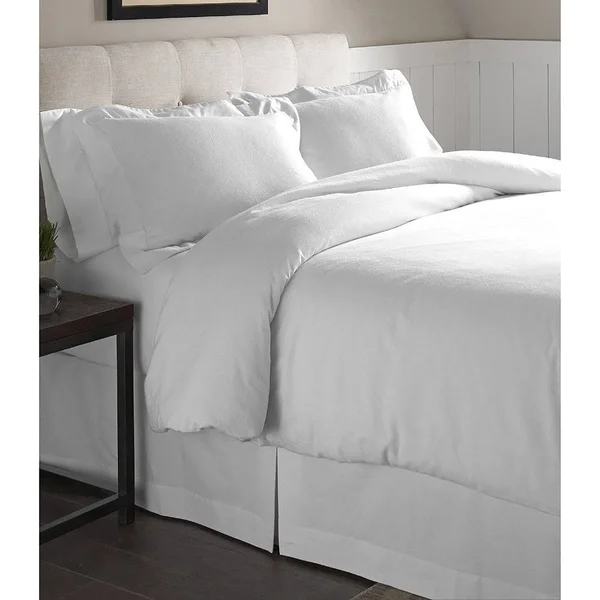 Pointehaven Superior Weight Cotton Flannel Sheet Set - Aqua - California King