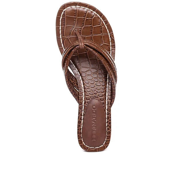Bernardo Miami Demi-Wedge Sandal - Brown - Wedge Sandals