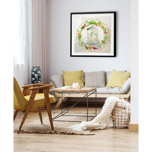 Canning Season -Framed Giclee Print - 22X22