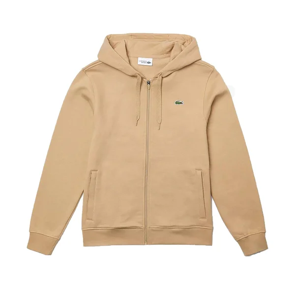 Men's Lacoste Solid Zip Hoodie 5875825 - 6, Viennese