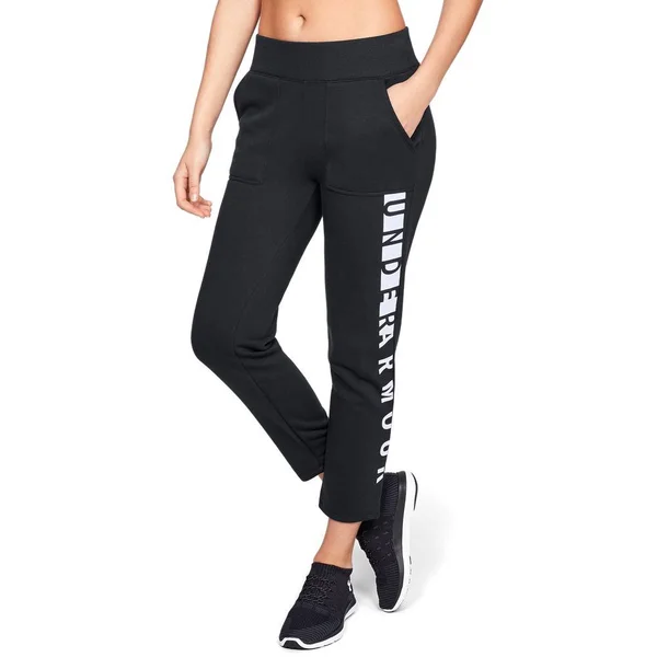 Under Armour Women's Rival Fleece Pants Black XL