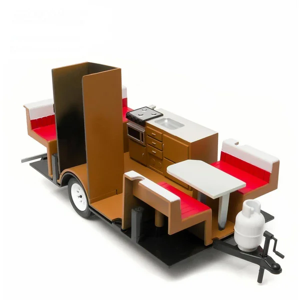 Greenlight Shasta Airflyte 15& Camper Trailer Red for 1/24 Scale Model Cars and Trucks 1/24