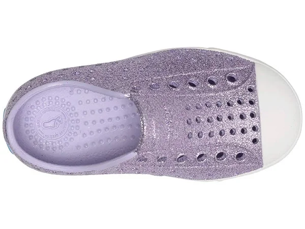 Native Shoes, Jefferson Powder Bling/ Shell White 9