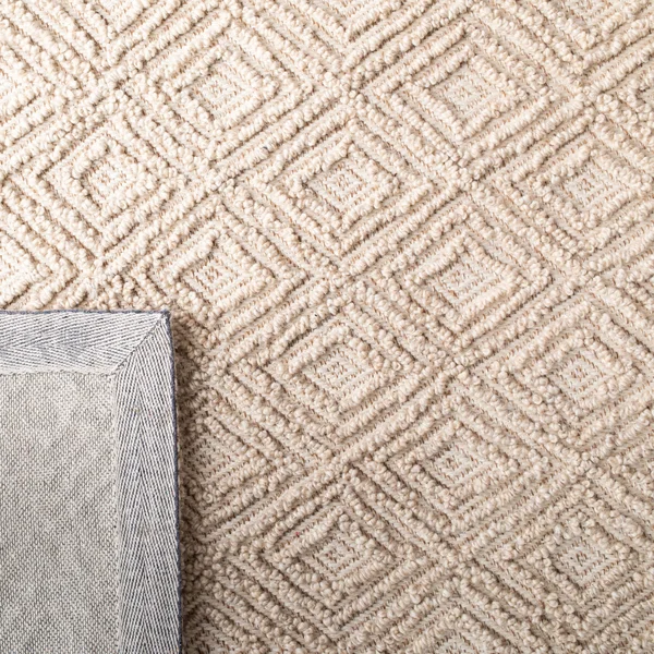 Safavieh Trace Beige 6 ft. x 6 ft. Round Area Rug