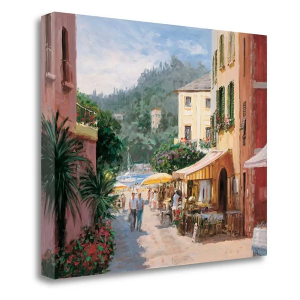 Tangletown Fine Art Al Fresco - Portofino by George Bates