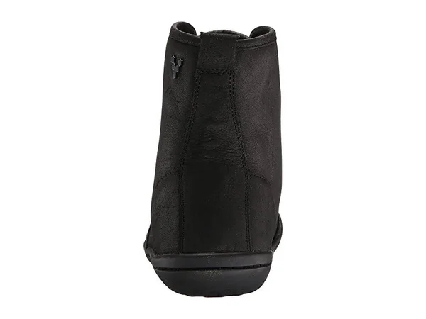 Vivobarefoot Gobi Hi-Top Leather Women's Shoes Black : 35 (US Women's 5) B - Medium
