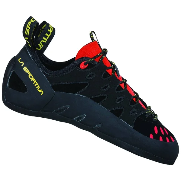 La Sportiva Tarantulace Climbing Shoes - Men's Black/Poppy, 41