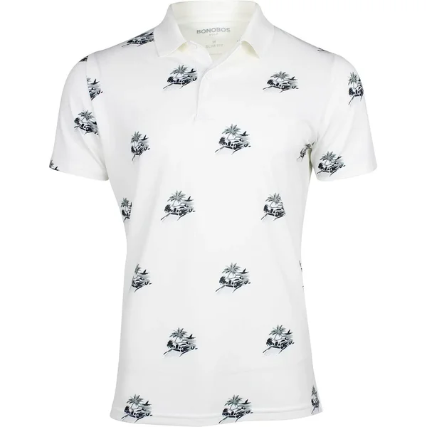 Bonobos Golf The Performance Golf Novelty L, White Scenic Drive