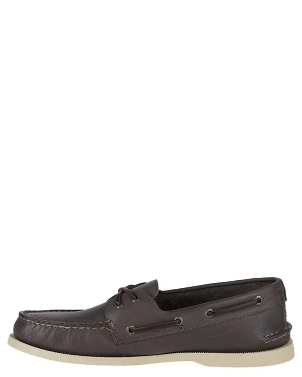 Sperry Men's Authentic Original Cross Lace Boat Shoe - Grey 11 Gray