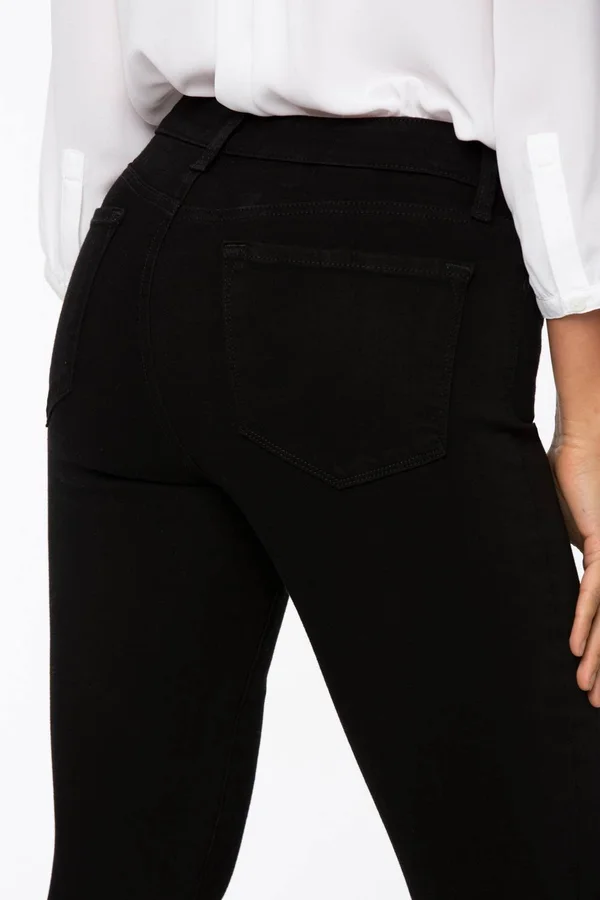 Nydj Women's AMI Skinny Jeans in Black, Regular, Size: 00, Denim