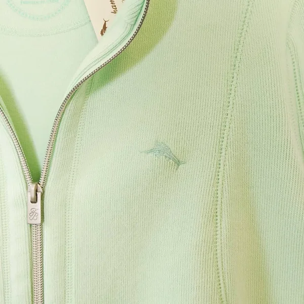 Tommy Bahama Tops - Tommy Bahama Aruba Angle Full Zip Sweatshirt, Color: Green, Size: S, Alchemyandlace&s Closet