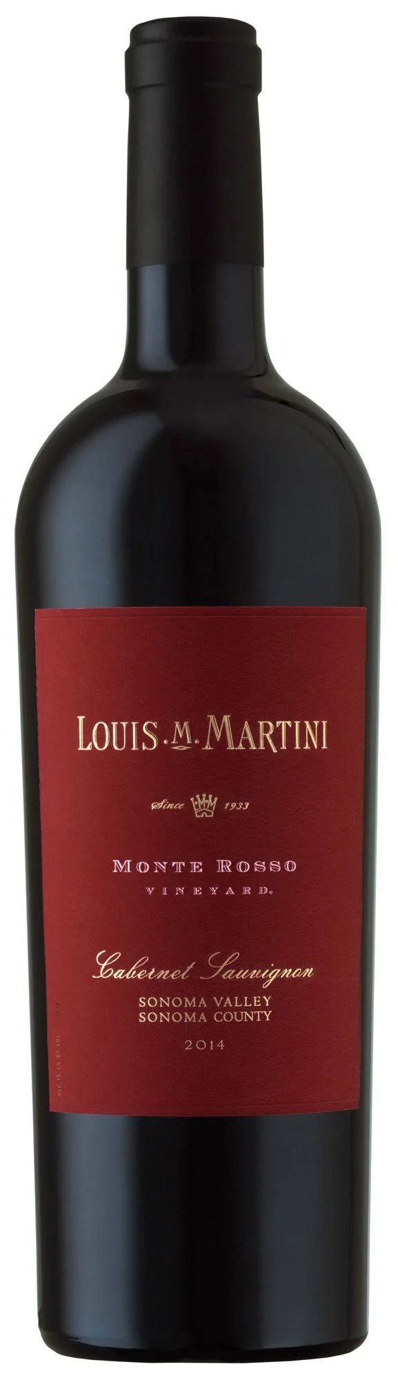 Louis M Martini Monte Rosso Vineyard Cabernet Sauvignon, Sonoma Valley, Sonoma County, 2013 - 750 ml