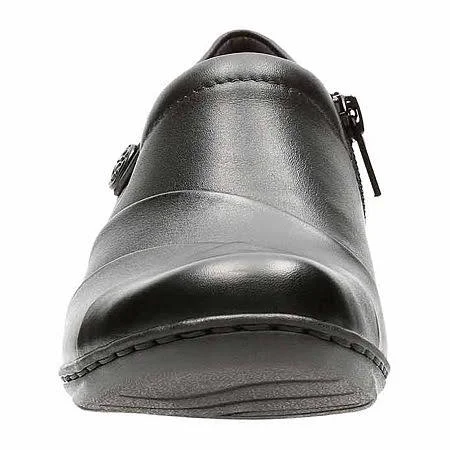 Clarks Women's Channing Ann Slip on Black Combi 7