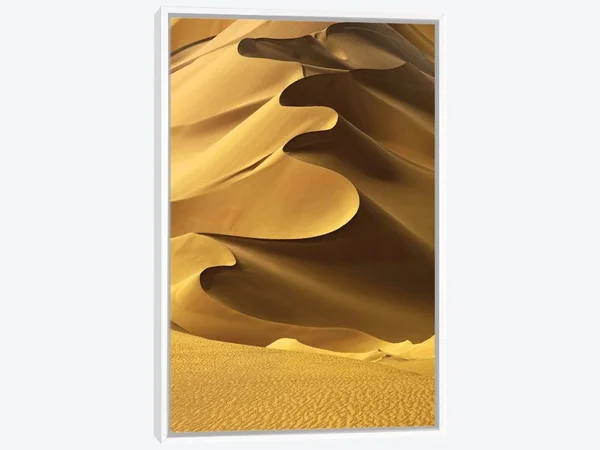 Framed Canvas Art (White Floating Frame) - in The Dunes II by Design Fabrikken ( scenic & landscapes > Desert art)