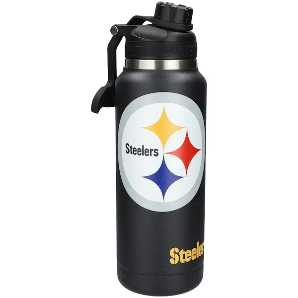 Orca Pittsburgh Steelers 34oz. Large Logo Hydra Water Bottle