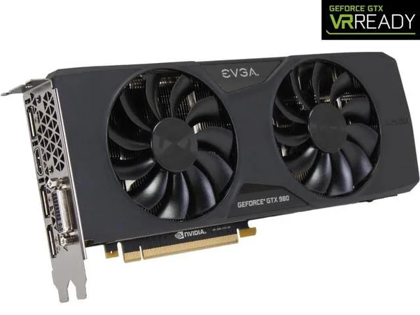 EVGA GeForce GTX 980 Superclocked ACX 2.0 Graphics Card - 4 GB GDDR5 - 256-bit - 1266 MHz