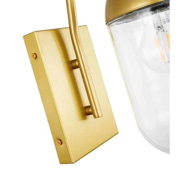 Ivy Terrace Matteo 1-Light Brass Wall Sconce - Size: White LD6172BR