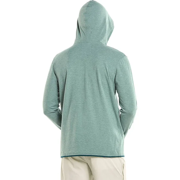 Coolibar UPF 50+ Men's Oasis Pullover Hoodie - Sun Protective