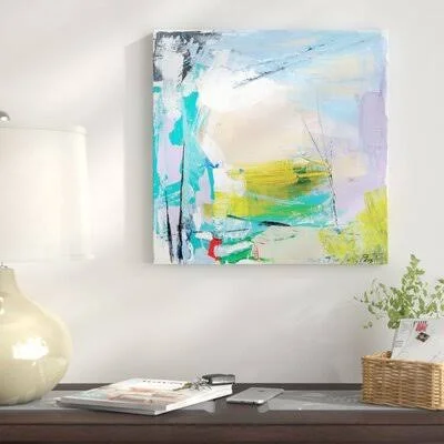 East Urban Home &Violet Vigor III& by Tracy Lynn Pristas Print on Wrapped Canvas Size: 18x22 H x 18x22 W x 0.75x22 D