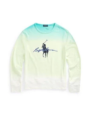 Polo Ralph Lauren Big Pony Tie Dye Sweatshirt Man Sweatshirt Green Size XXL Cotton