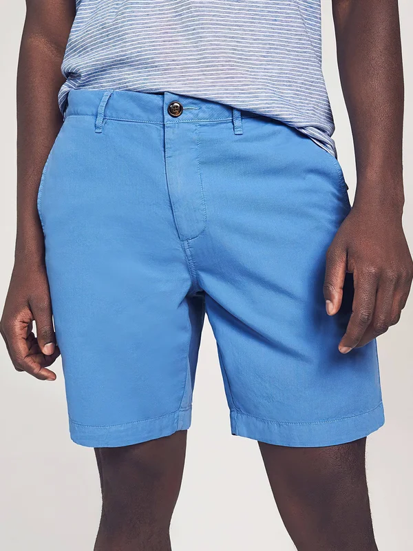 Faherty Men's Cloud Cotton Harbor Short - Faded Cobalt - Size 29