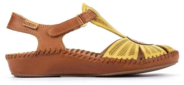 Pikolinos Women's Puerto Vallarta Closed Toe Sandal 655-0575, Size: 35, Sol Calfskin