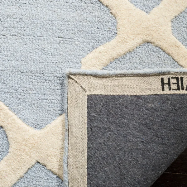 Safavieh Cambridge Rug CAM121 Light Blue - Ivory, 4& x 6&
