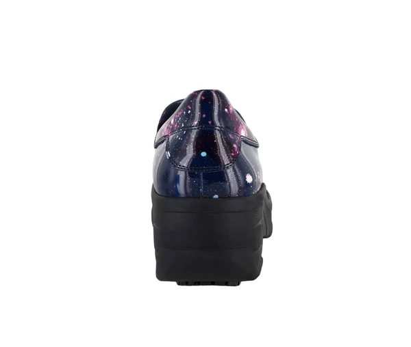 Women's Easy Works by Easy Street Appreciate Purple Celestial Slip-Resistant Clogs Size 8.5 Wide