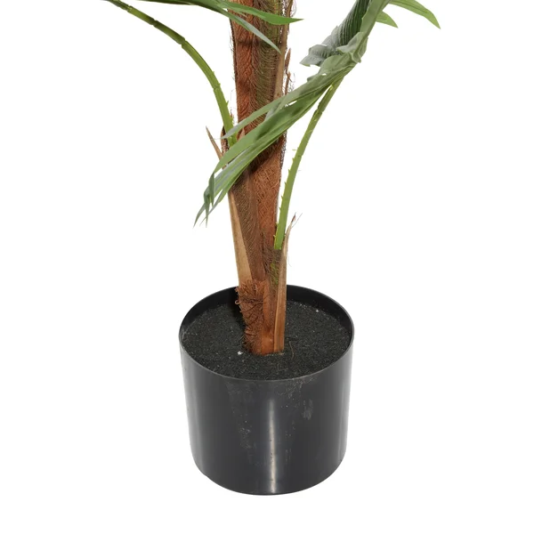 Fountain Palm Tree Artificial Decorative Foliage for Indoors 65x22 Green - 34X31X65