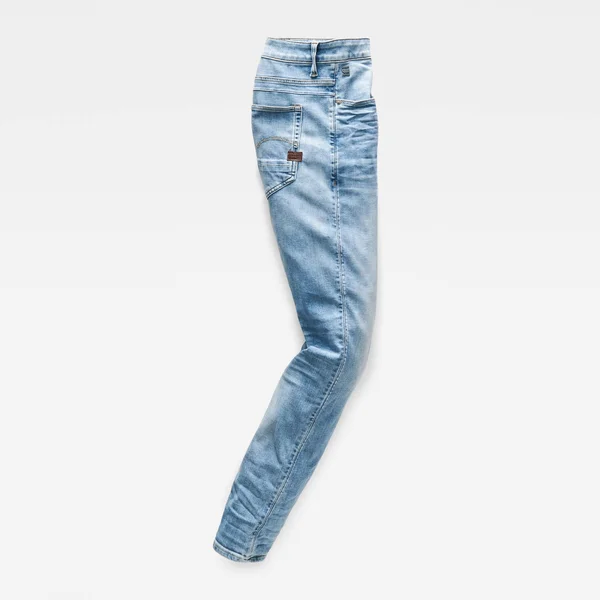 G-Star Raw D-Staq Light Indigo Aged Slim Leg Jean