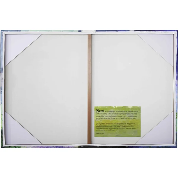 Reflective Sun Art Print on Premium Canvas, Size: 16 inch x 24 inch