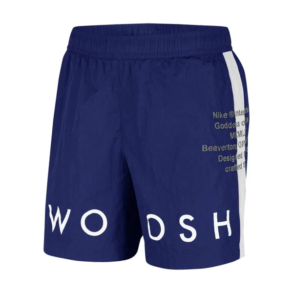 Nike Men's Sportswear Swoosh Icon Woven Shorts - Medium, Blue
