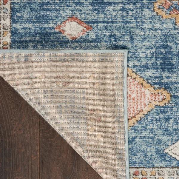 Nourison Concerto CNC14 Area Rug - Blue, 6&7x22 x 9&6x22