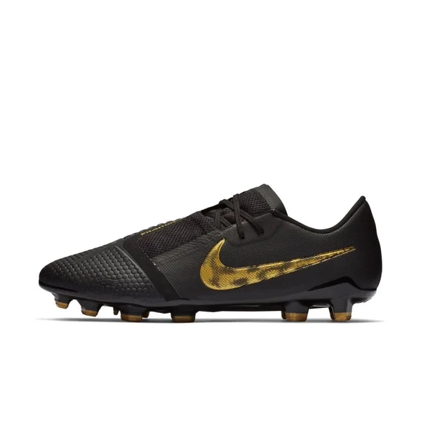 Nike Phantom Venom Pro FG Soccer Cleats (Black/Metallic Vivid Gold) - 9.5