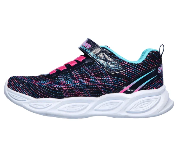 Skechers S Lights: Shimmer Beams - Sparkle Glitz Navy/Multi 13.5
