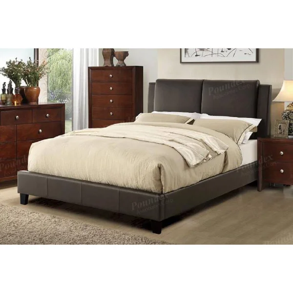 Poundex Brown Queen Bed F9336Q