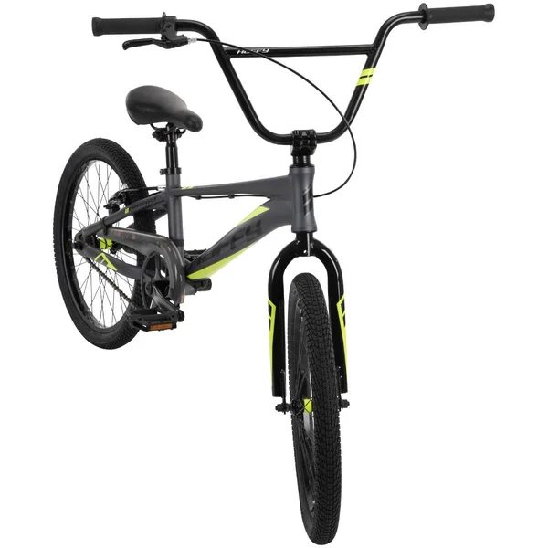 Huffy Enigma 20 inch BMX Bike - Aluminum Frame, Race Style, Matte Black