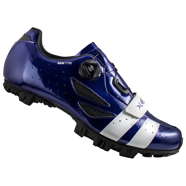 Lake MX176 MTB Shoes - Navy Blue/White - EU 39