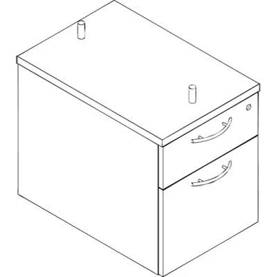 Skye Hanging File Cabinet, Espresso