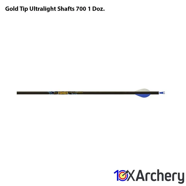 Gold Tip Ultralight Shafts - 700 1 Doz.
