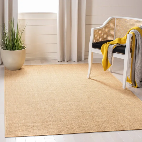 Martha Stewart Rug Collection MSR9501T - Light Brown - 9& x 13&