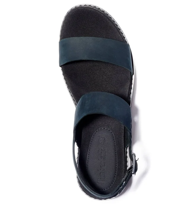 Timberland Safari Dawn 2-Band Sandal 6.5 Women's Grey